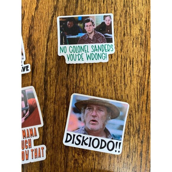 The Waterboy STICKER Bobby Boucher Inspired Set of 11 Stickers High Quality H2O - Picture 5 of 8